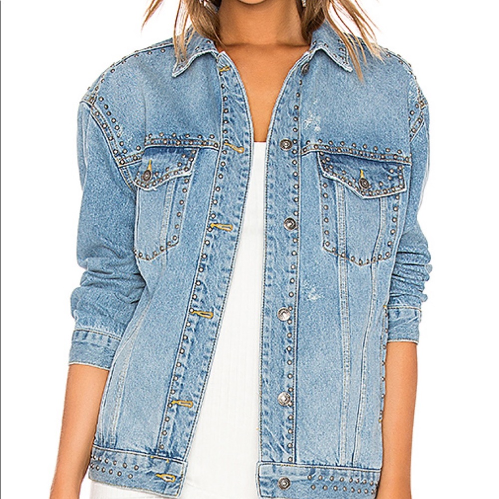 Free People Studded Jacket